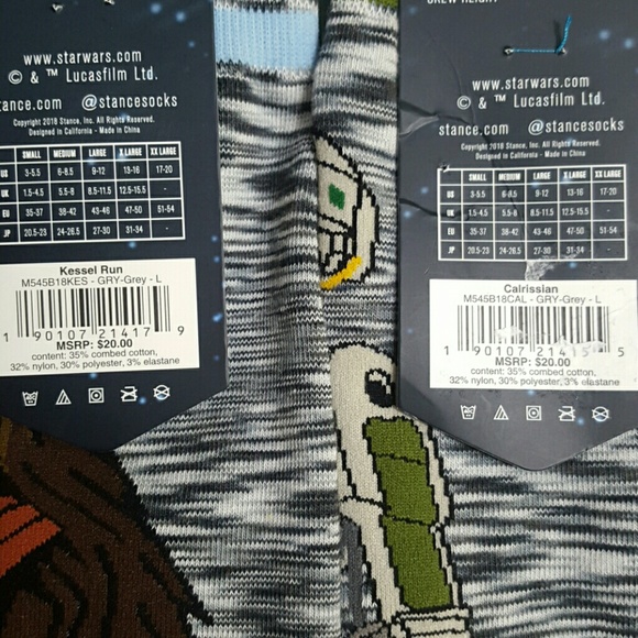 NWT STANCE STAR WARS SOCKS - Picture 6 of 7